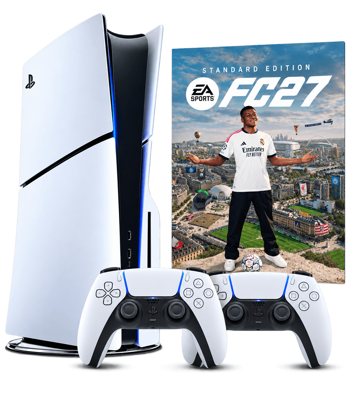 PS5 + EA SPORTS FC 27 - 2 Controllers